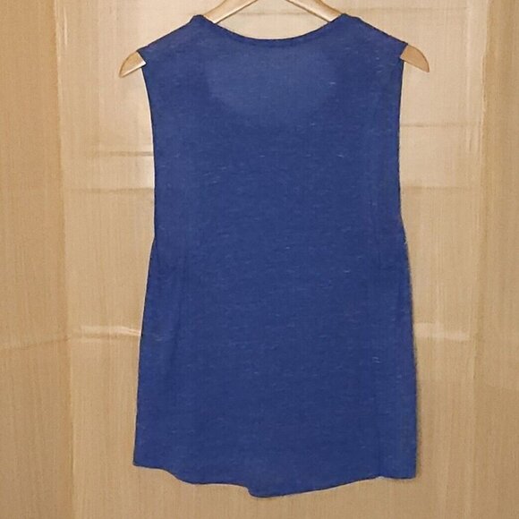 Kansas City Royals Blue Womens Boys Are Back In Town Muscle Tank Top XL - Picture 2 of 6